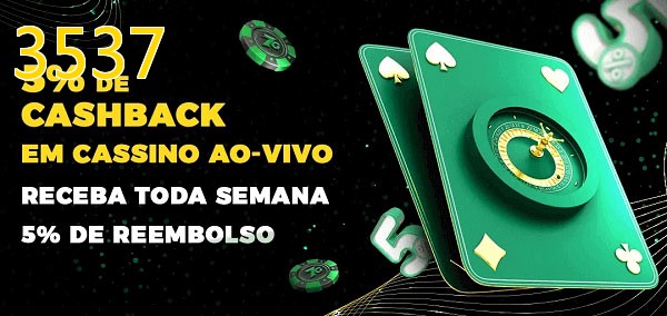 Promoções do cassino ao Vivo 3537